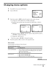 Preview for 51 page of Sony SLV-E730EX Operating Instructions Manual