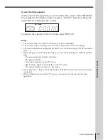 Preview for 33 page of Sony SLV-E780EG Operating Instructions Manual