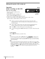 Preview for 60 page of Sony SLV-E780EG Operating Instructions Manual