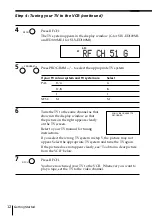 Preview for 12 page of Sony SLV-ED100ME Operating Instructions Manual