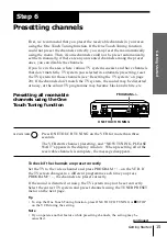 Preview for 15 page of Sony SLV-ED100ME Operating Instructions Manual