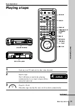 Preview for 39 page of Sony SLV-ED100ME Operating Instructions Manual