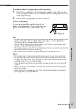 Preview for 45 page of Sony SLV-ED100ME Operating Instructions Manual