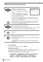 Preview for 54 page of Sony SLV-ED100ME Operating Instructions Manual