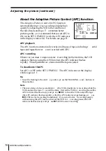 Preview for 70 page of Sony SLV-ED100ME Operating Instructions Manual