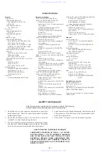 Preview for 2 page of Sony SLV-ED10ME Service Manual