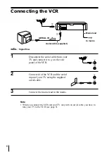 Предварительный просмотр 6 страницы Sony SLV-ED323SG Operating Instructions Manual