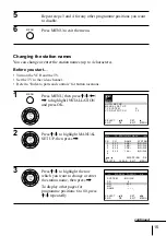 Предварительный просмотр 15 страницы Sony SLV-ED323SG Operating Instructions Manual