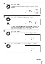 Предварительный просмотр 21 страницы Sony SLV-ED323SG Operating Instructions Manual