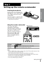 Preview for 5 page of Sony SLV-ED33MJ Operating Instructions Manual