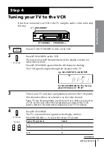 Preview for 7 page of Sony SLV-ED33MJ Operating Instructions Manual