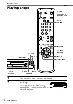 Preview for 18 page of Sony SLV-ED33MJ Operating Instructions Manual