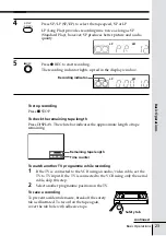 Preview for 23 page of Sony SLV-ED33MJ Operating Instructions Manual