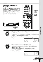 Preview for 27 page of Sony SLV-ED33MJ Operating Instructions Manual