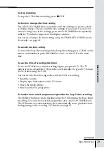 Preview for 29 page of Sony SLV-ED33MJ Operating Instructions Manual