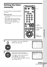 Preview for 31 page of Sony SLV-ED33MJ Operating Instructions Manual