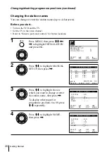 Предварительный просмотр 28 страницы Sony SLV-ED343ME Operating Instructions Manual