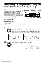 Предварительный просмотр 36 страницы Sony SLV-ED343ME Operating Instructions Manual