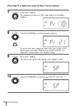 Предварительный просмотр 38 страницы Sony SLV-ED343ME Operating Instructions Manual