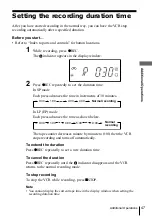 Предварительный просмотр 47 страницы Sony SLV-ED343ME Operating Instructions Manual