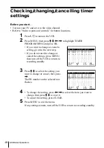 Предварительный просмотр 48 страницы Sony SLV-ED343ME Operating Instructions Manual