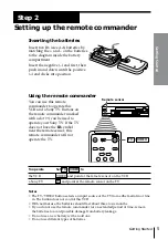 Предварительный просмотр 5 страницы Sony SLV-ED55PS Operating Instructions Manual