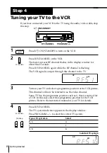 Предварительный просмотр 8 страницы Sony SLV-ED55PS Operating Instructions Manual