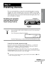 Предварительный просмотр 11 страницы Sony SLV-ED55PS Operating Instructions Manual