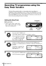 Предварительный просмотр 26 страницы Sony SLV-ED55PS Operating Instructions Manual