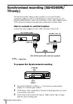 Предварительный просмотр 36 страницы Sony SLV-ED55PS Operating Instructions Manual