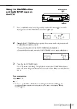 Предварительный просмотр 43 страницы Sony SLV-ED55PS Operating Instructions Manual