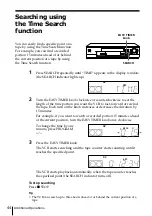 Предварительный просмотр 44 страницы Sony SLV-ED55PS Operating Instructions Manual