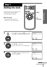 Preview for 17 page of Sony SLV-ED60ME Operating Instructions Manual