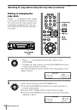 Preview for 28 page of Sony SLV-ED60ME Operating Instructions Manual