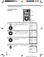 Предварительный просмотр 6 страницы Sony SLV-ED616MJ Operating Instructions Manual