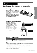 Preview for 5 page of Sony SLV-ED88MJ Operating Instructions Manual