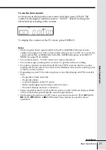 Preview for 21 page of Sony SLV-ED88MJ Operating Instructions Manual