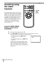 Preview for 42 page of Sony SLV-ED88MJ Operating Instructions Manual