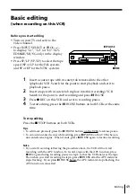 Preview for 49 page of Sony SLV-ED88MJ Operating Instructions Manual