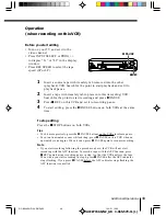 Preview for 49 page of Sony SLV-EZ111AZ Operating Instructions Manual