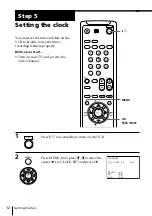 Предварительный просмотр 12 страницы Sony SLV-EZ11AZ Operating Instructions Manual