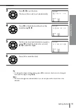 Предварительный просмотр 13 страницы Sony SLV-EZ11AZ Operating Instructions Manual