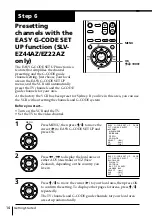 Предварительный просмотр 14 страницы Sony SLV-EZ11AZ Operating Instructions Manual