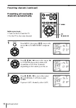 Предварительный просмотр 18 страницы Sony SLV-EZ11AZ Operating Instructions Manual