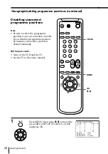 Предварительный просмотр 28 страницы Sony SLV-EZ11AZ Operating Instructions Manual