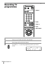 Предварительный просмотр 34 страницы Sony SLV-EZ11AZ Operating Instructions Manual