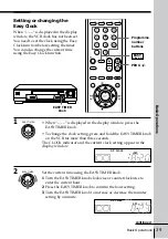 Предварительный просмотр 39 страницы Sony SLV-EZ11AZ Operating Instructions Manual