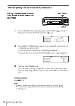 Предварительный просмотр 54 страницы Sony SLV-EZ11AZ Operating Instructions Manual