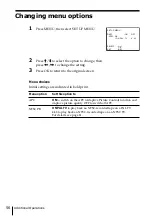 Предварительный просмотр 56 страницы Sony SLV-EZ11AZ Operating Instructions Manual