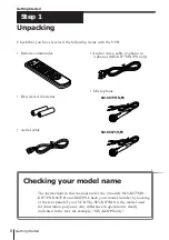 Preview for 4 page of Sony SLV-K867MN/PS Operating Instruction